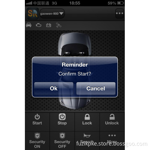 Automotive GPS Tracker for Ios iPhone APP Tracking for Smartphone
